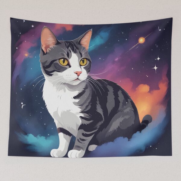 Item preview, American Wirehair Galactic Whiskers designed and sold by WildlifeInc.