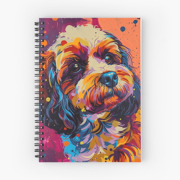 Item preview, Cavapoo - Retrato de perro designed and sold by jmyklee.