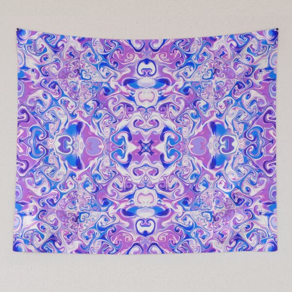 Item preview, Lavender Mosaic Symmetrical Pattern designed and sold by Fantacaroo Designs.