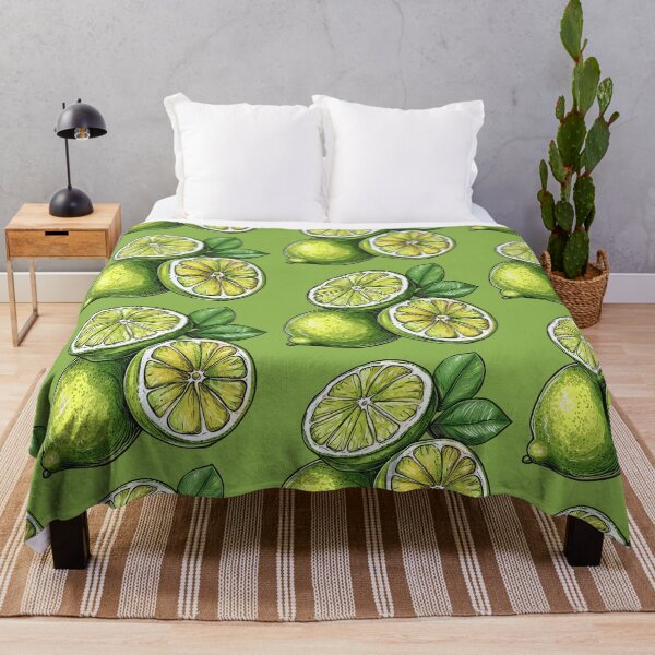 Item preview, Lime Green Citrus Fruit Hand Drawn Illustration Food designed and sold by meganohm.