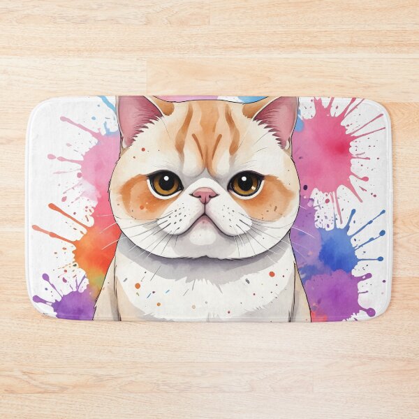 Item preview, Watercolor Exotic Shorthair  designed and sold by WildlifeInc.
