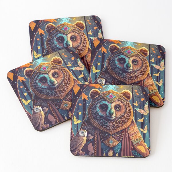 Item preview, The Shaman OwlBear Knows Your Quest designed and sold by Michael Cotto.