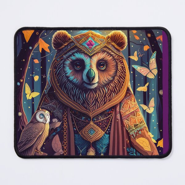 Item preview, The Shaman OwlBear Knows Your Quest designed and sold by Michael Cotto.