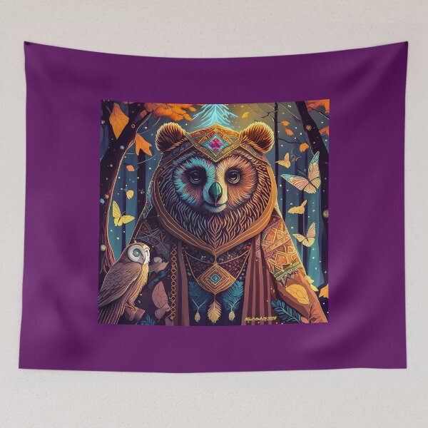 Item preview, The Shaman OwlBear Knows Your Quest designed and sold by Michael Cotto.