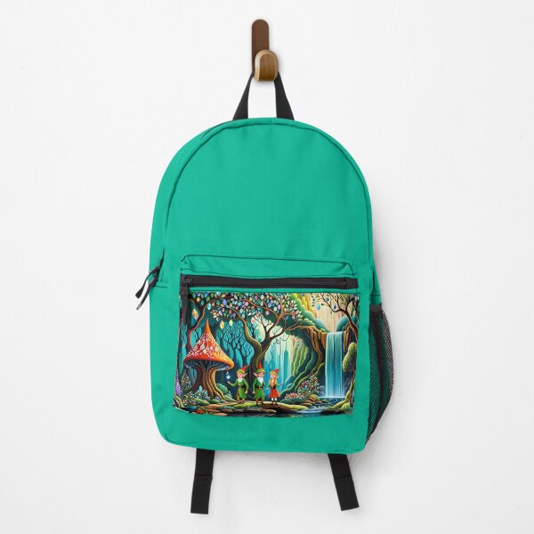 Item preview, The Gnomes of the Enchanted Forest Realm - Naive Art designed and sold by Second Draft Visuals.