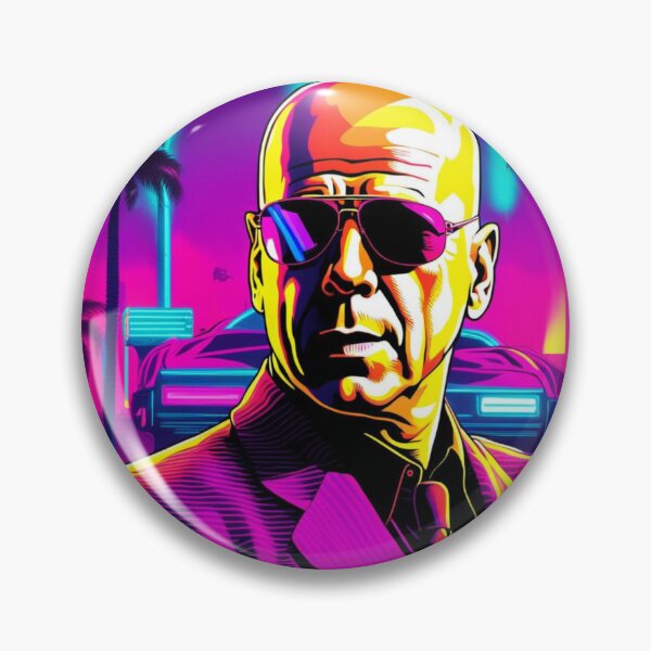 Item preview, Bruce Willis, Retro Bruce Willis designed and sold by RetroThreadedTs.