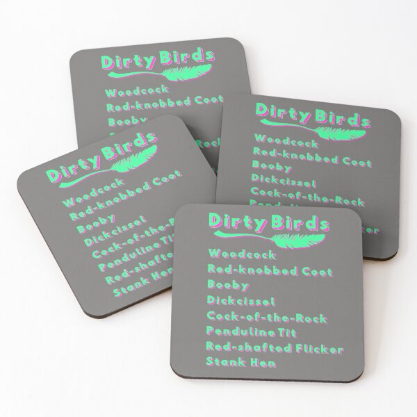 Item preview, Dirty Birds designed and sold by CoastalCaptures.