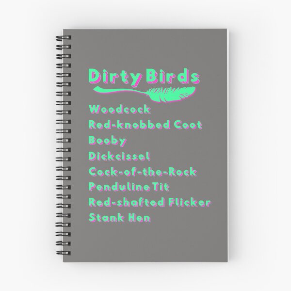 Item preview, Dirty Birds designed and sold by CoastalCaptures.