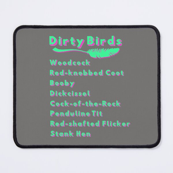 Item preview, Dirty Birds designed and sold by CoastalCaptures.