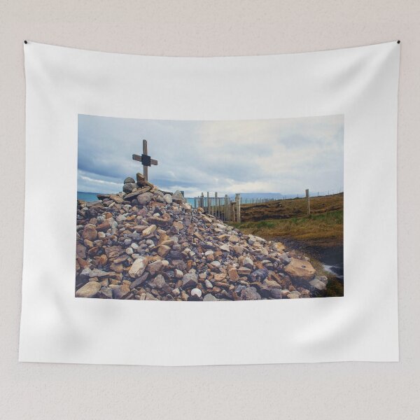 Item preview, Stone Cairn and Cross on Aughris Coastal Walk, Co. Sligo, Ireland designed and sold by irishmurr.