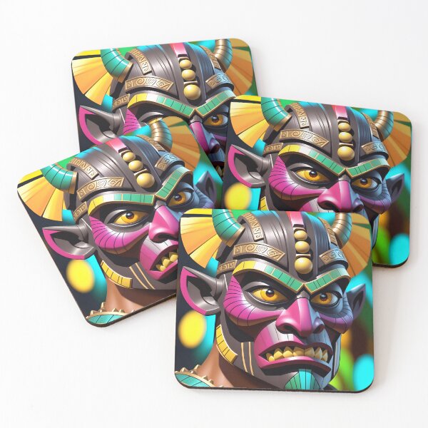 Item preview, Masked Polynesian Tiki God designed and sold by TheArtOfPat.