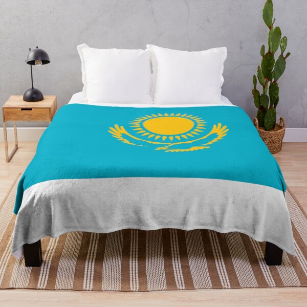 Item preview, Kazakhstan Flag designed and sold by Candie-Shop.