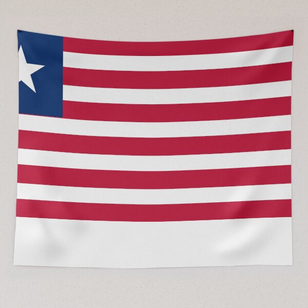 Item preview, Liberia Flag designed and sold by Candie-Shop.