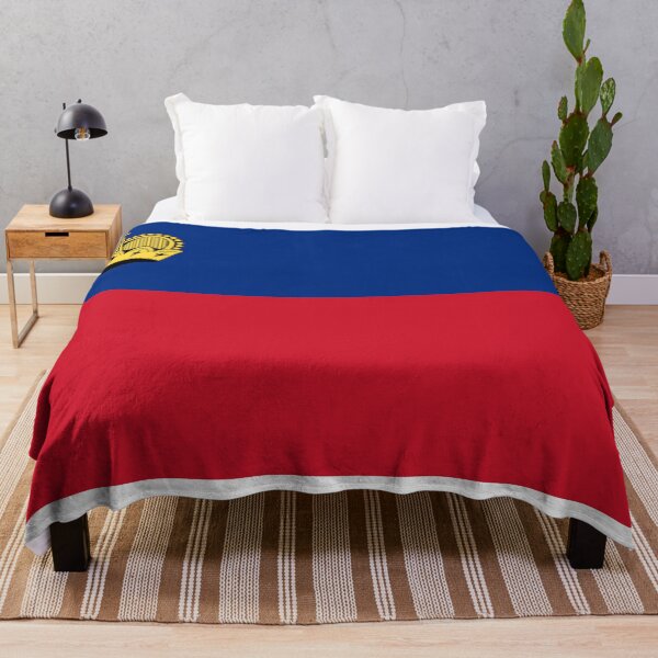 Item preview, Liechtenstein Flag designed and sold by Candie-Shop.
