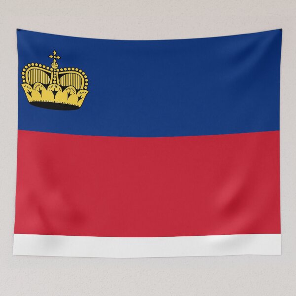 Item preview, Liechtenstein Flag designed and sold by Candie-Shop.