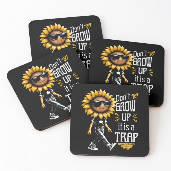 Item preview, Don't Grow it's a Trap designed and sold by KalicoDesignUS.