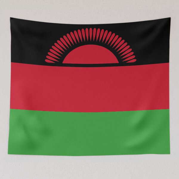 Item preview, Malawi Flag designed and sold by Candie-Shop.