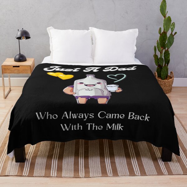 Item preview, Just A Dad Who Always Came Back With The Milk designed and sold by skeastore.