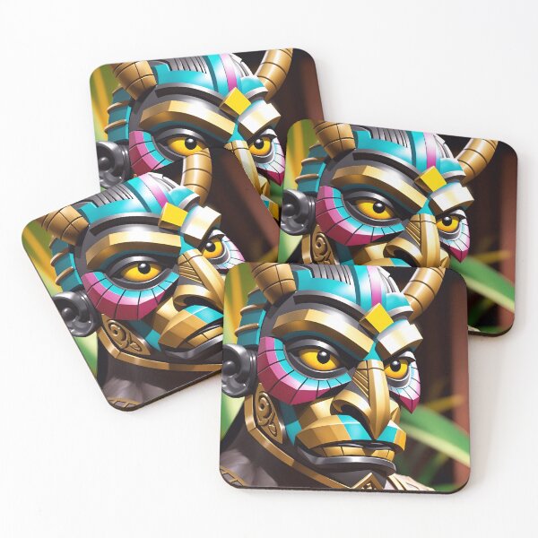 Item preview, Masked Polynesian Tiki God designed and sold by TheArtOfPat.
