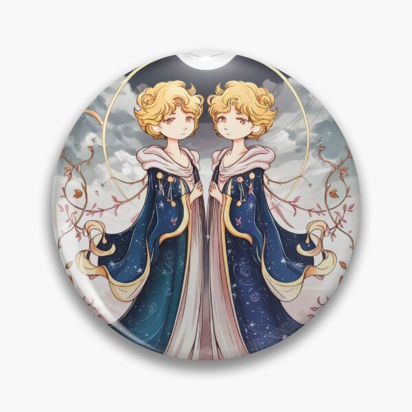 Item preview, Gemini Astrology. Moon in Gemini, Zodiac sign, Gemini symbol designed and sold by ZodiacWonders.