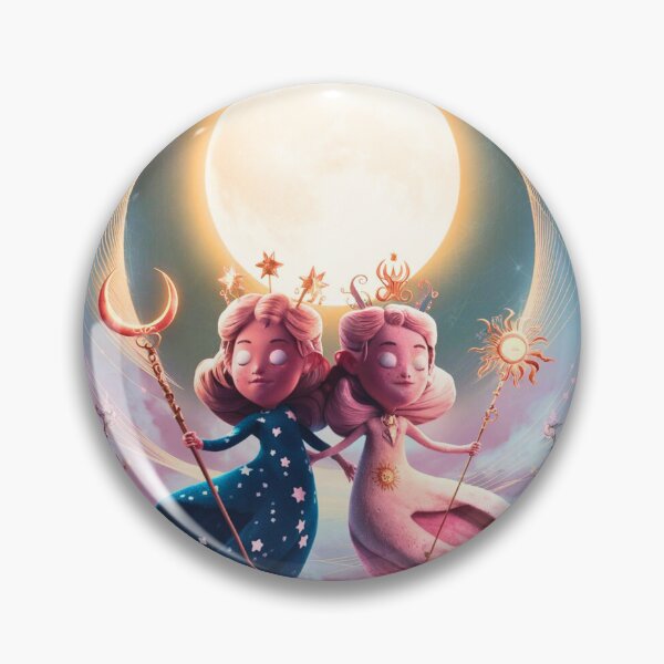 Item preview, Gemini Astrology. Moon in Gemini, Zodiac sign, Gemini symbol designed and sold by ZodiacWonders.