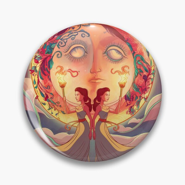 Item preview, Gemini Astrology. Moon in Gemini, Zodiac sign, Gemini symbol designed and sold by ZodiacWonders.