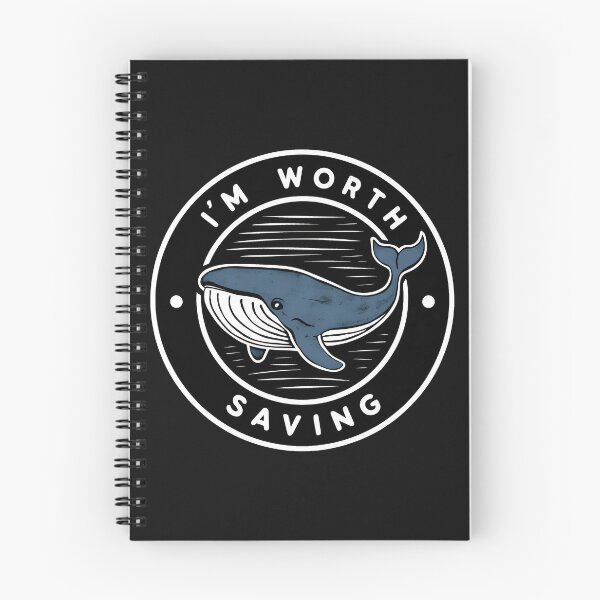 Item preview, ENDANGERED BLUE WHALE ILLUSTRATION designed and sold by debeteez.