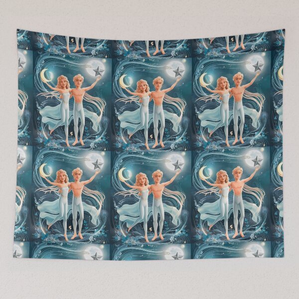 Item preview, Gemini Astrology. Moon in Gemini, Zodiac sign, Gemini symbol designed and sold by ZodiacWonders.