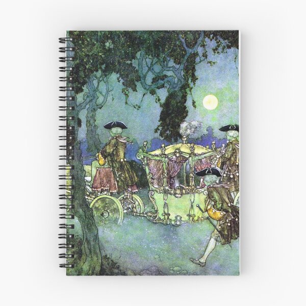 Item preview, Edmund Dulac - Cinderellas Carriage designed and sold by forgottenbeauty.