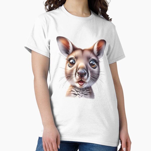 Item preview, Surprised Australian Animals - Kangaroo designed and sold by roundowl.