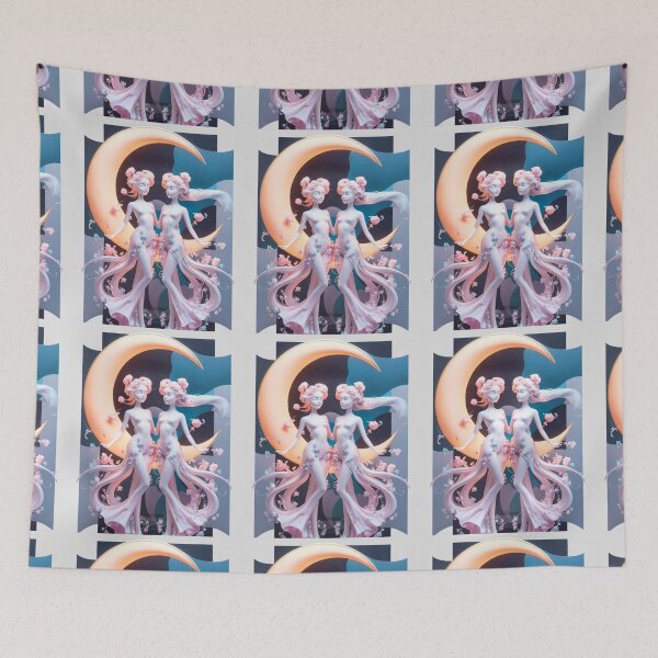 Item preview, Gemini Astrology. Moon in Gemini, Zodiac sign, Gemini symbol designed and sold by ZodiacWonders.
