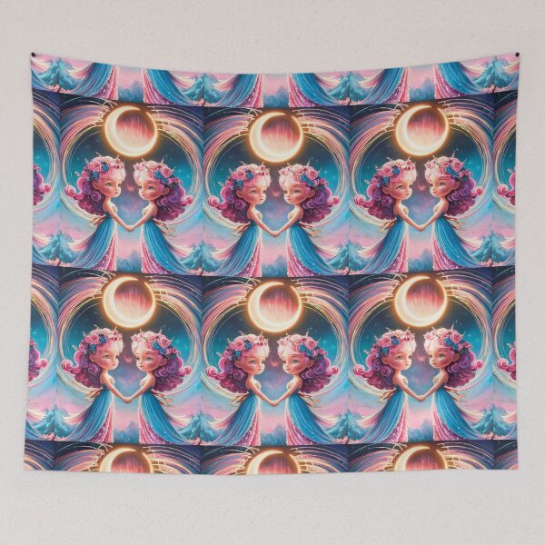 Item preview, Gemini Astrology. Moon in Gemini, Zodiac sign, Gemini symbol designed and sold by ZodiacWonders.