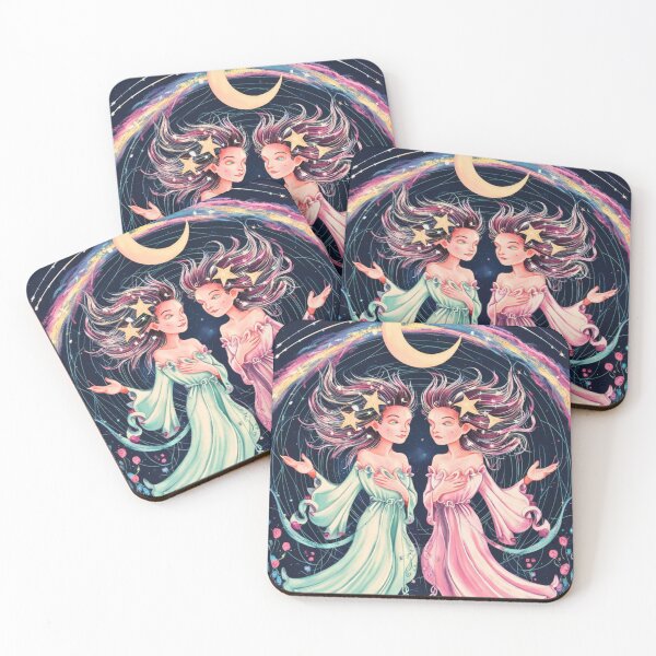 Item preview, Gemini Astrology. Moon in Gemini, Zodiac sign, Gemini symbol designed and sold by ZodiacWonders.