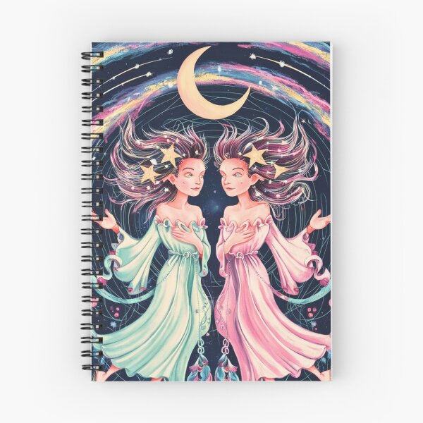 Item preview, Gemini Astrology. Moon in Gemini, Zodiac sign, Gemini symbol designed and sold by ZodiacWonders.