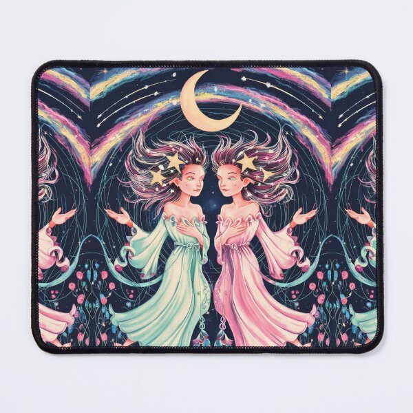 Item preview, Gemini Astrology. Moon in Gemini, Zodiac sign, Gemini symbol designed and sold by ZodiacWonders.