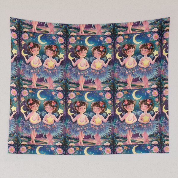 Item preview, Gemini Astrology. Moon in Gemini, Zodiac sign, Gemini symbol designed and sold by ZodiacWonders.