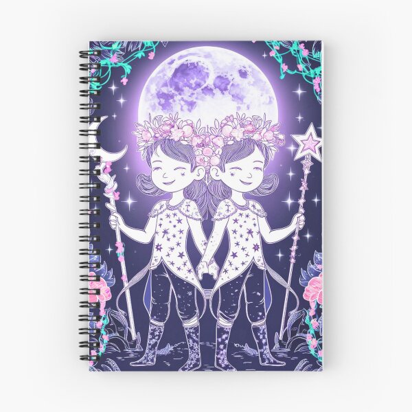 Item preview, Gemini Astrology. Moon in Gemini, Zodiac sign, Gemini symbol designed and sold by ZodiacWonders.