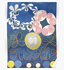 HD Childhood, The Ten Largest, by Hilma Af Klint HIGH DEFINITION Poster