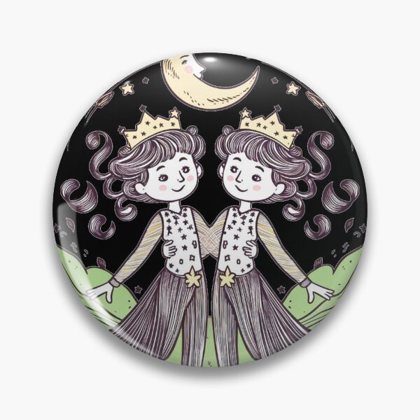 Item preview, Gemini Astrology. Moon in Gemini, Zodiac sign, Gemini symbol designed and sold by ZodiacWonders.