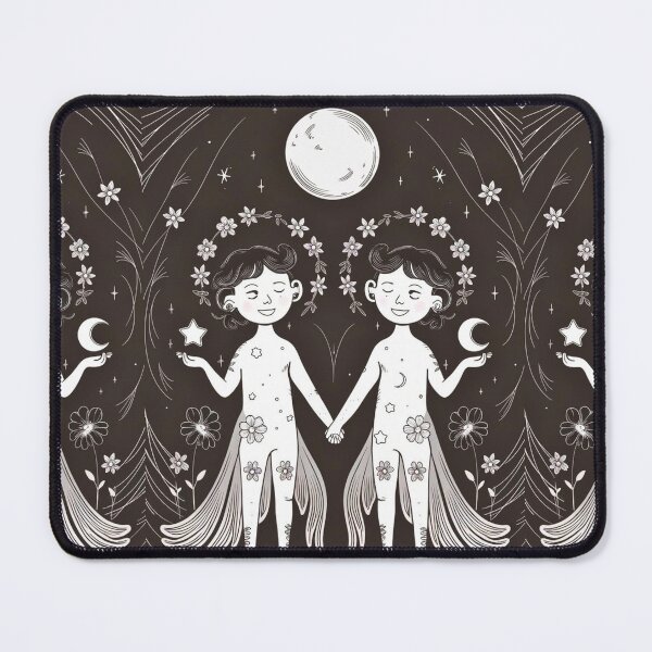 Item preview, Gemini Astrology. Moon in Gemini, Zodiac sign, Gemini symbol designed and sold by ZodiacWonders.