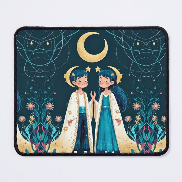 Item preview, Gemini Astrology. Moon in Gemini, Zodiac sign, Gemini symbol designed and sold by ZodiacWonders.