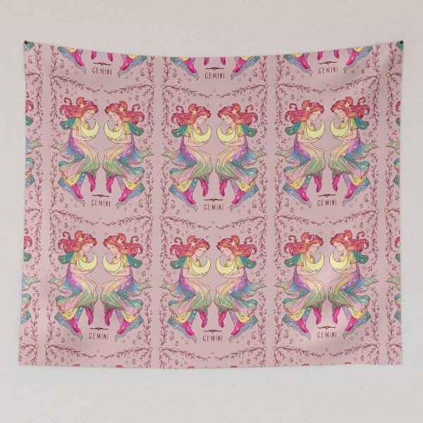 Item preview, Gemini Astrology. Moon in Gemini, Zodiac sign, Gemini symbol designed and sold by ZodiacWonders.