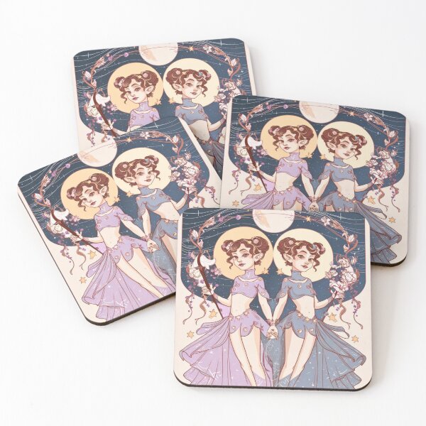 Item preview, Gemini Astrology. Moon in Gemini, Zodiac sign, Gemini symbol designed and sold by ZodiacWonders.
