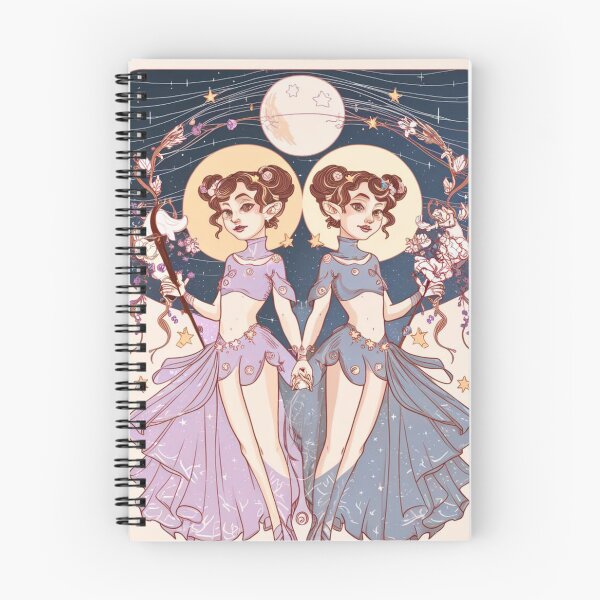 Item preview, Gemini Astrology. Moon in Gemini, Zodiac sign, Gemini symbol designed and sold by ZodiacWonders.