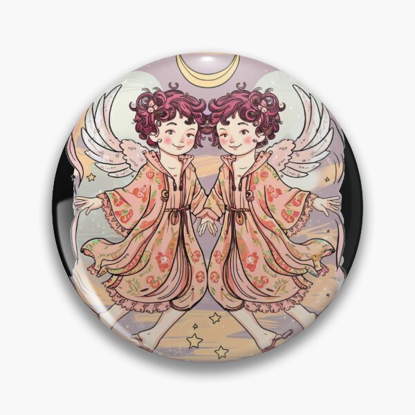 Item preview, Gemini Astrology. Moon in Gemini, Zodiac sign, Gemini symbol designed and sold by ZodiacWonders.