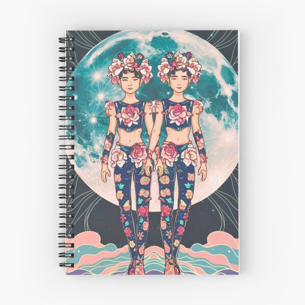 Item preview, Gemini Astrology. Moon in Gemini, Zodiac sign, Gemini symbol designed and sold by ZodiacWonders.