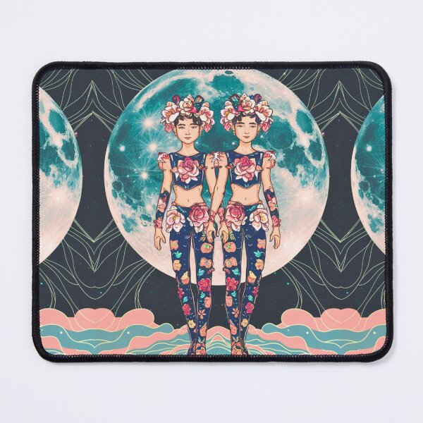 Item preview, Gemini Astrology. Moon in Gemini, Zodiac sign, Gemini symbol designed and sold by ZodiacWonders.
