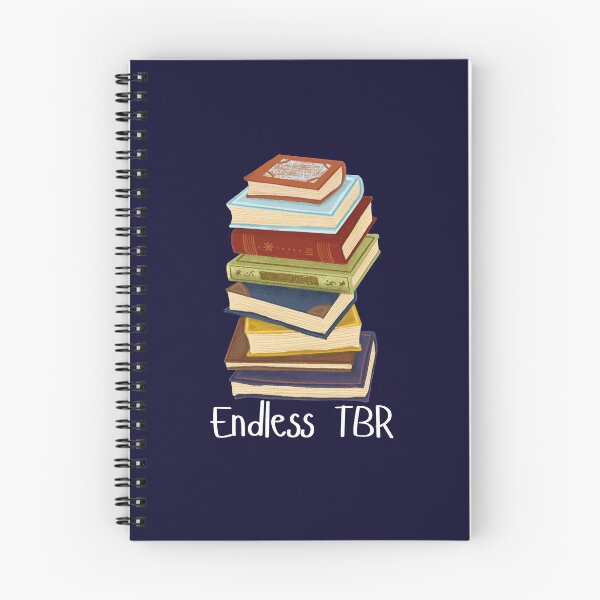 Item preview, Endless TBR Bookish Aesthetic Book Lover Book Stack designed and sold by BookishSerena.