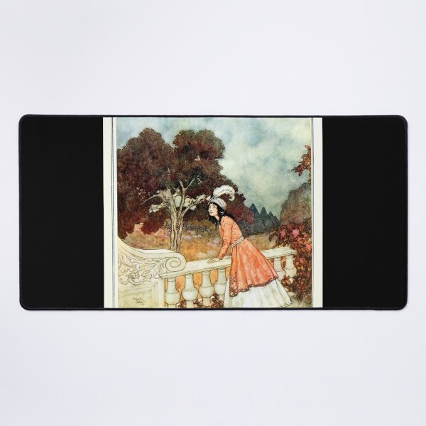 Item preview, Edmund Dulac - Unhappy Fatima - Bluebeard designed and sold by forgottenbeauty.