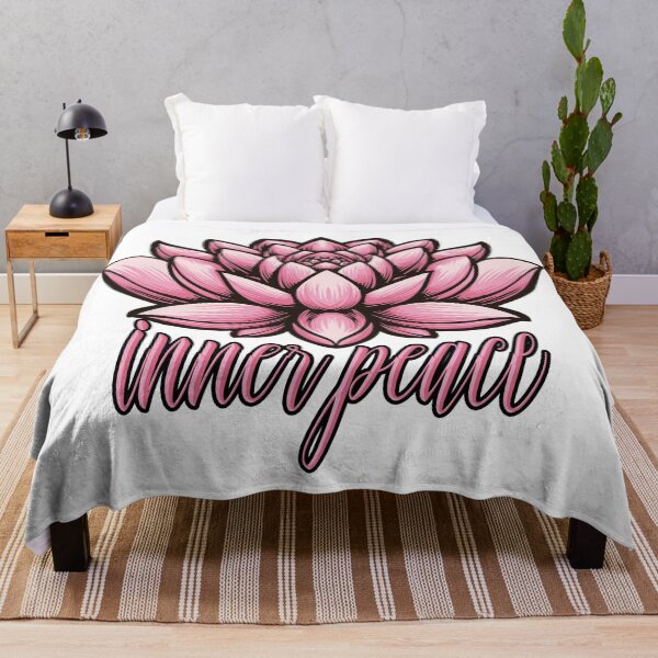 Item preview, Inner Peace - Lotus Flower designed and sold by inkStyleMDQ.